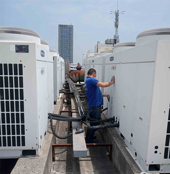 西峡中央空调制热和不制冷系统维修方法